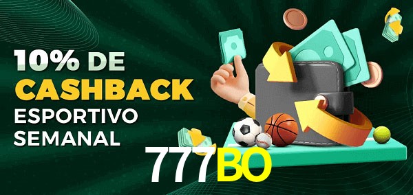 10% de bônus de cashback na 777BO